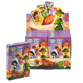 Gra Karciana 2 w 1 Disney Dzwoneczek (12 szt.)