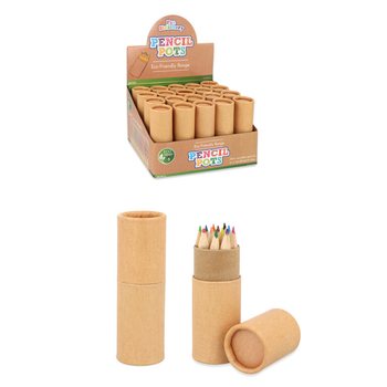 12x Kredki Oł&oacute;wkowe w Tubie: Model: Eco Friendly - W Stojaku (20 szt.)