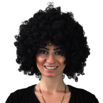 Peruka Afro Czarna (5 szt.) - Hurtownia Party