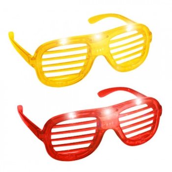 Okulary Shutter Shades z Podświetleniem LED (24 szt.)