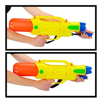 PISTOLET NA WODĘ XXL - PISTOLET NA WODĘ SUPER SOAKER - WYM: 63.5 x 10 x 26 CM - PODW&Oacute;JNY STRZAŁ WATERGUN (1 szt.)