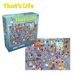 Puzzle That’s Life - The Gym, 1000 elementów (1 szt.)