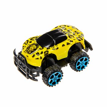 SAMOCHODZIKI JUNGLE PULL BACK W DISPLAYU (12 sztuk)