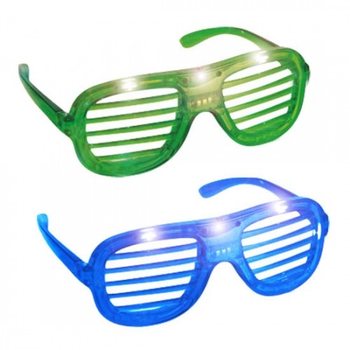 Okulary Shutter Shades z Podświetleniem LED (24 szt.)