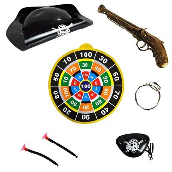 Zestaw Piracki z Tarczą - Pirates Target (6 szt.)