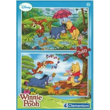 PUZZLE CLEMENTONI DISNEY KUBUŚ PUCHATEK 2 x 60 ELEMENTÓW (Opakowanie 6 szt.)