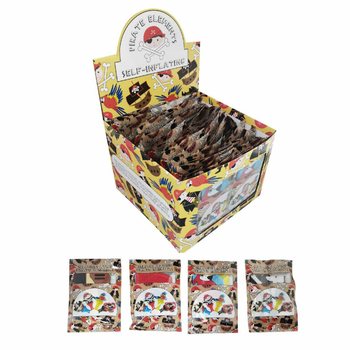 Samonapompowujące się pirackie balony do ręki (48 szt.)