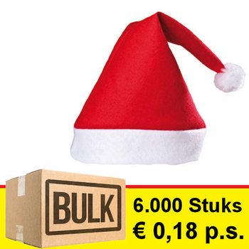 ***OFERTA HURTOWA*** CZAPKA MIKOŁAJA STANDARDOWA (6 000 szt.)