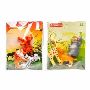 3 dzikie zwierzęta w woreczku (60 szt.)