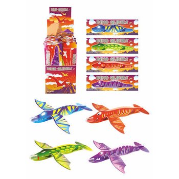 SAMOLOCIKI STYROPIANOWE FIGHTER GLIDERS – MODEL: DINOZAUR W DISPLAYU (48 szt.)