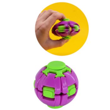 PIŁKA FIDGET SPINNER SPIN & POP - SPIN SHIFT BALL - W EKSPOZYTORZE (24 szt.)