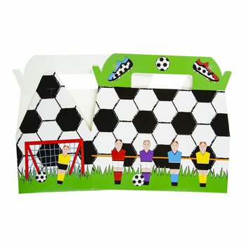 Pudełka na Menu Piłka Nożna - 22.5 x 12 x 9.5 cm (24 szt.)