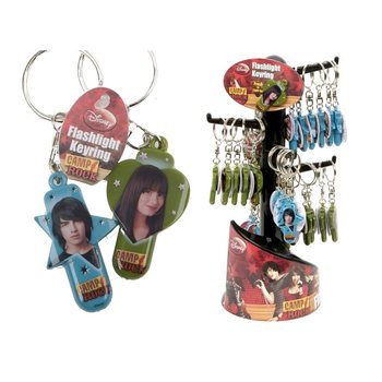 BRELOK ŚWIECĄCY CAMP ROCK NA EKSPOZYTORZE (36 szt.)