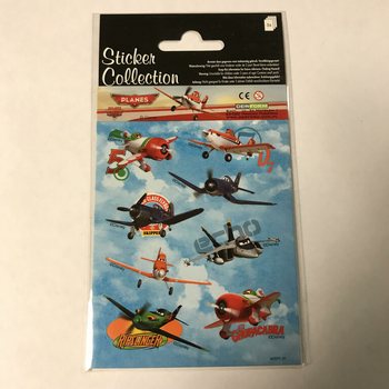 Arkusze Naklejek Disney Planes Samoloty 16 x 9 cm (10 szt.)