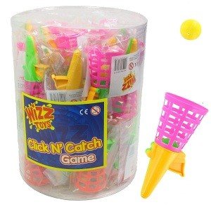 Gra Łapacz Piłek Click 'n' Catch w Tubie (36 szt.)