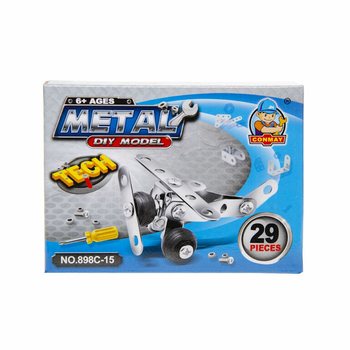Zestaw Zr&oacute;b to sam Metalowy Pojazd Display (24 szt.)