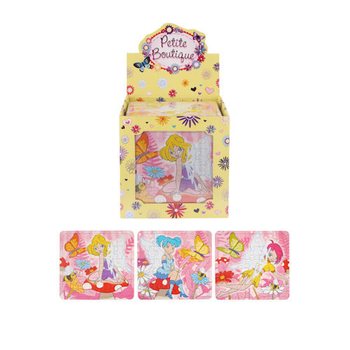 Mini Puzzle z Wróżkami w Stojaku – 13 x 12 cm (108 szt.)
