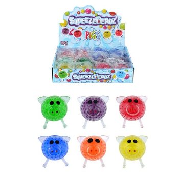 PIŁKI SQUISHY ŚWINKI (12 szt.)