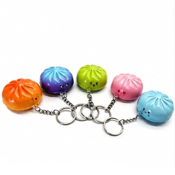 RAGE - BRELOKI SQUISHY DUMPLING - MIX KOLOR&Oacute;W - W DISPLAYU (24 szt.)