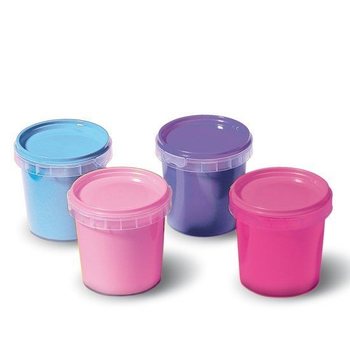 Farby do Malowania Palcami SES Girly, Zestaw 4x150ml (1 szt.)