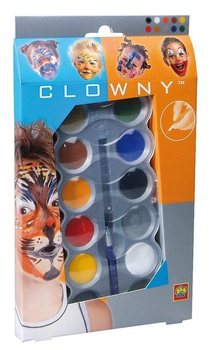 Farby do Twarzy SES Clowny na Bazie Wody (10 Kolorów) (1 szt.)