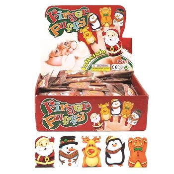 Pacynki na Palce Boże Narodzenie - Model: Figurki XMAS (96 szt.)