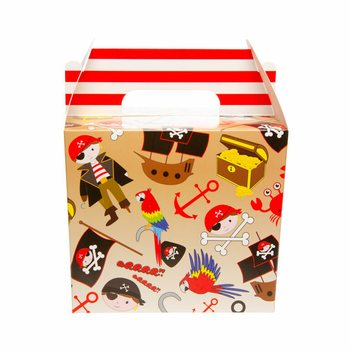 Pudełka na smakołyki / Menu boxy Piraci (12 sztuk)