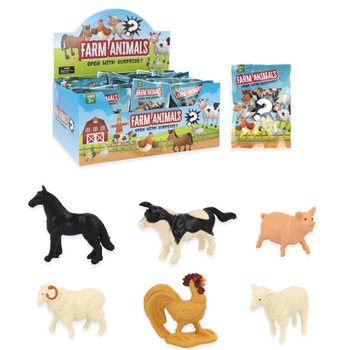 Blind Bag / Torebka Niespodzianka - Motyw: Zwierzęta Wiejskie w Displayu (60 szt.)