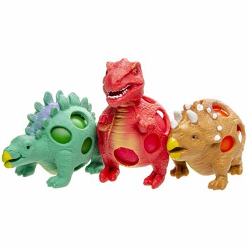Gniotek dinozaur w siatce (Squishy Mesh) - Display (12 szt.)