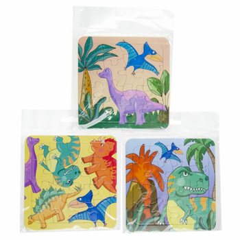 Mix Puzzli Dinozaury - 14x14 cm (50 szt.)