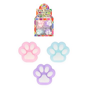 Gniotek Łapka Psa Squishy - Mix Kolorów (42 sztuki)