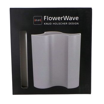 D-ZN - Wazon na Kwiaty FLOWERWAVE - Biały (1 szt.)