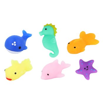 Gniotki Squishy Zwierzątka Morskie do Loterii - W Wyświetlaczu (96 szt.)