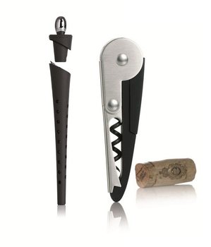 NUANCE - AREATOR NALEWAK DEKANTATOR WINEFINER Z KORKOCIĄGIEM KELNERSKIM (1 szt.)