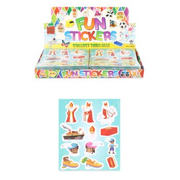 FUN STICKERS &ndash; MODEL: SINTERKLAAS (120 szt.)