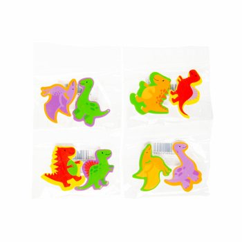 Zestaw 2 Gumek DINO w Displayu (36 szt.)
