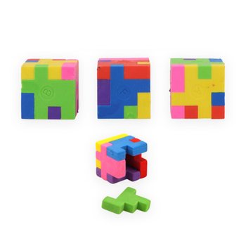 GUMKA DO MAZANIA KOSTKA PUZZLE - DISPLAY (120 szt.)