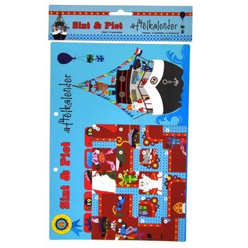 Kalendarz Odliczania Sinterklaas i Piet - Model 2 (9 szt.)