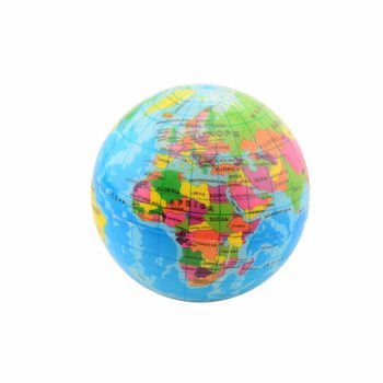 SCIENCE EXPLORER - Piłka Piankowa Globus &Oslash;6 cm (18 sztuk w displayu)