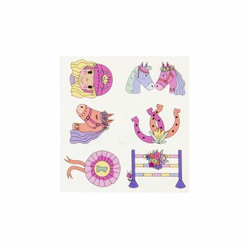 Tatuaże Fun: Konie Display (96 sztuk)