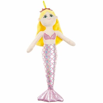 Duża pluszowa syrenka lalka 39 cm - Mix kolor&oacute;w (12 szt.)