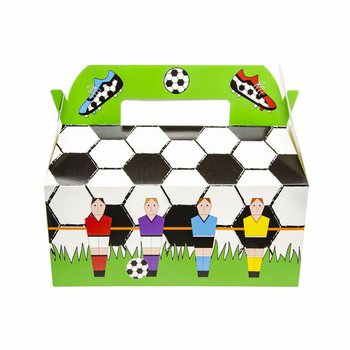 Pudełka na Menu Piłka Nożna - 22.5 x 12 x 9.5 cm (24 szt.)