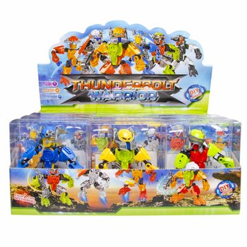 THUNDERBOLT ROBOT WARRIOR FIGURKA AKCJI W DISPLAYU (12 sztuk)