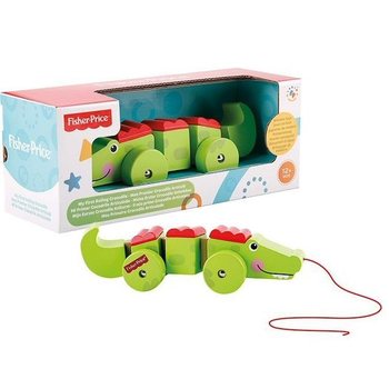 Fisher-Price Mój Pierwszy Drewniany Krokodyl Ruchomy (2 szt.)