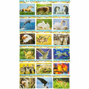 MIX Małe Puzzle Zwierzęta (72 szt.)