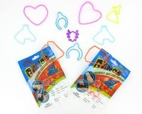 Szalone Bransoletki Silikonowe Silly Bandz (12 szt.)