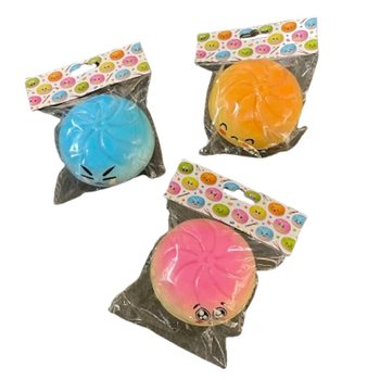 RAGE - Squishy Dumplings DUŻY (9 x 9 x 4 cm) - Viralowy Fidget Toy 2026 - Z ZAWIESZKĄ (24 szt.)