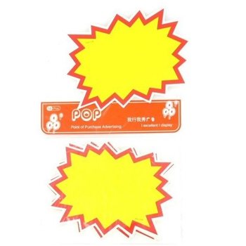 TABLICZKI PROMOCYJNE I CENOWE - MODEL 4 (10 szt.)
