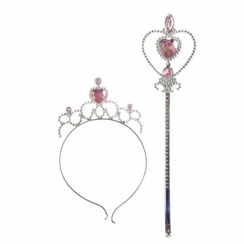 R&Oacute;ŻDŻKA KSIĘŻNICZKI + TIARA NA KARCIE (12 szt.)