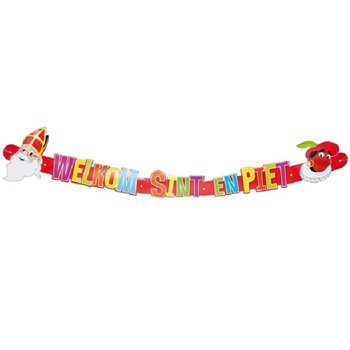Girlanda Powitalna Sint i Piet 124 cm (12 szt.)